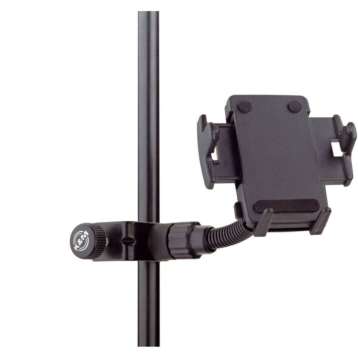 K&M Universal Mic or Music Stand iPhone Smartphone Cell Phone Holder